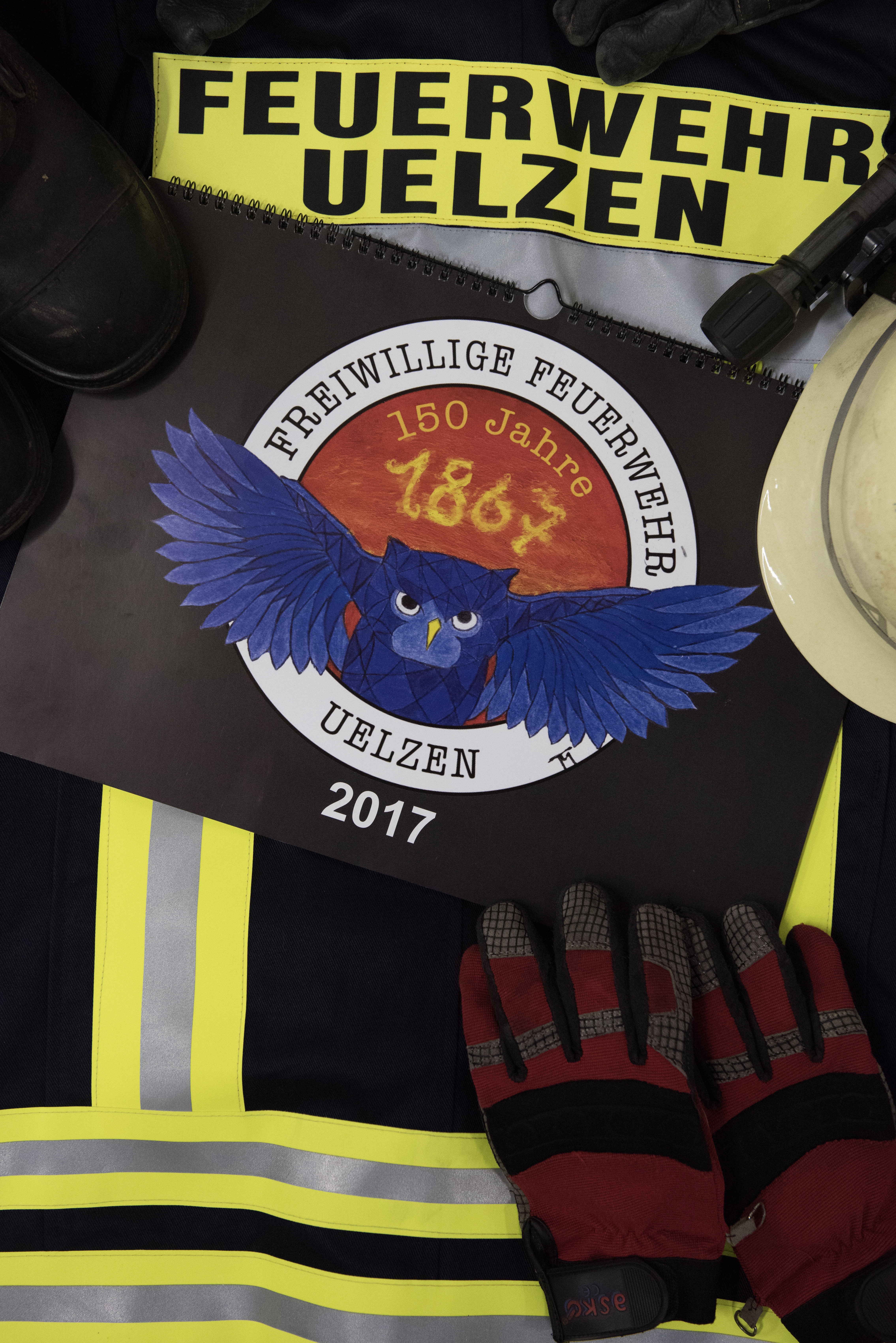 Jubiläumskalender der Feuerwehr Uelzen
