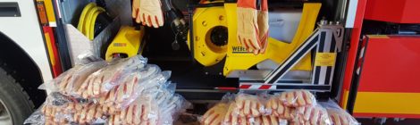 Der „Osterhase“ besucht die Feuerwehr Uelzen…