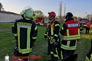 Anforderung Absturzsicherungsgruppe LK Uelzen – Personenrettung aus größere Höhe - Wrestedt – Am Bahnhof 17.04.2019  +++Einsatzübung+++