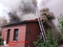 Anforderung DLK - Wohnhausbrand in Barnsen 02.08.2017
