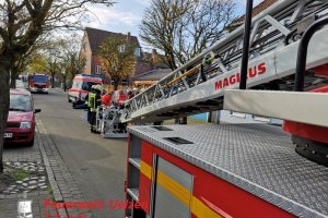 Hilfeleistung – – Anforderung DLK – Personenrettung -  Houbenskamp - 10.04.2019