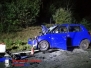 Verkehrsunfall – Person eingeklemmt – PKW unter landwirtschaftlichen Gerät -- B4 - Uhlenring 14.09.2018