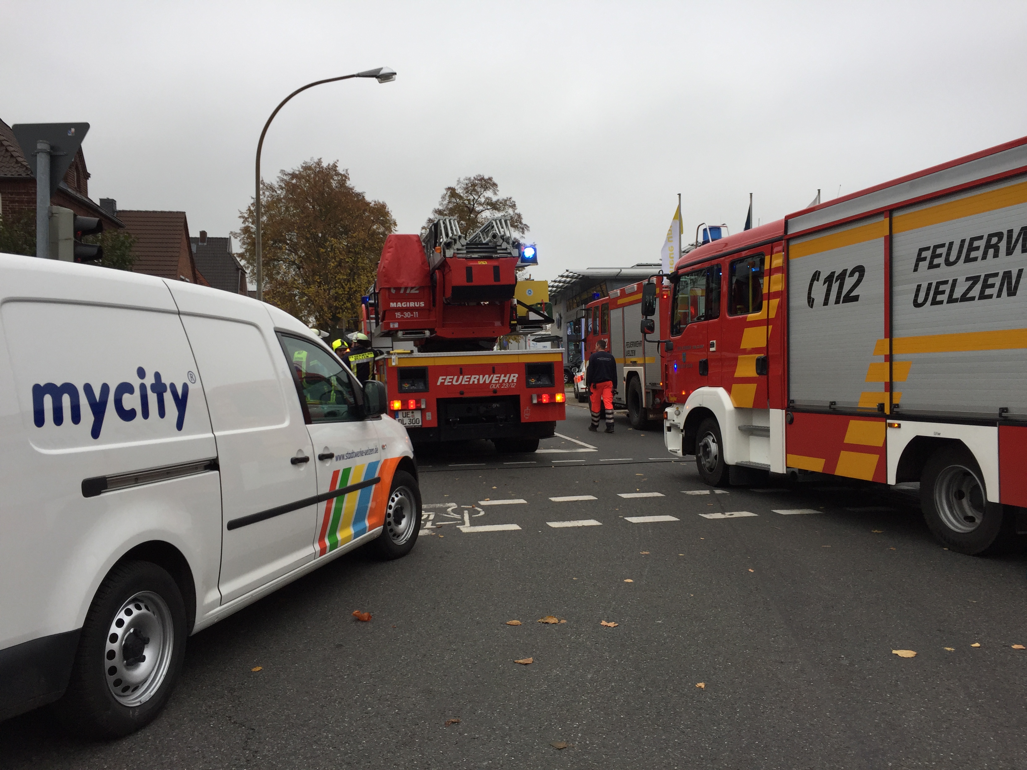 233 Gefg1 Co Alarm In Wohnung Feuerwehr Uelzen