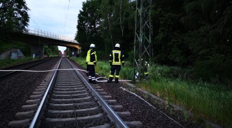 102. WB1 - Bahnböschungsbrand
