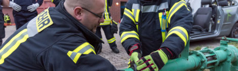 Gemeinsamer Ausbildungsdienst aller drei Gefahrgutzüge des Landkreises Uelzen