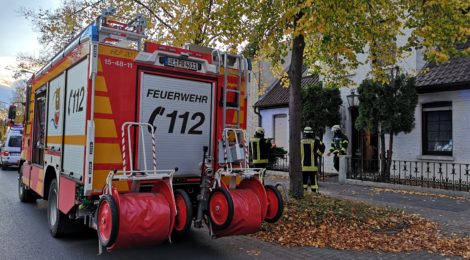 193. Auslösung Rauchwarnmelder - Rauchentwicklung aus Gebäude