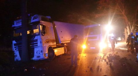 208. H1 - Auslaufende Betriebsstoffe nach VU mit LKW